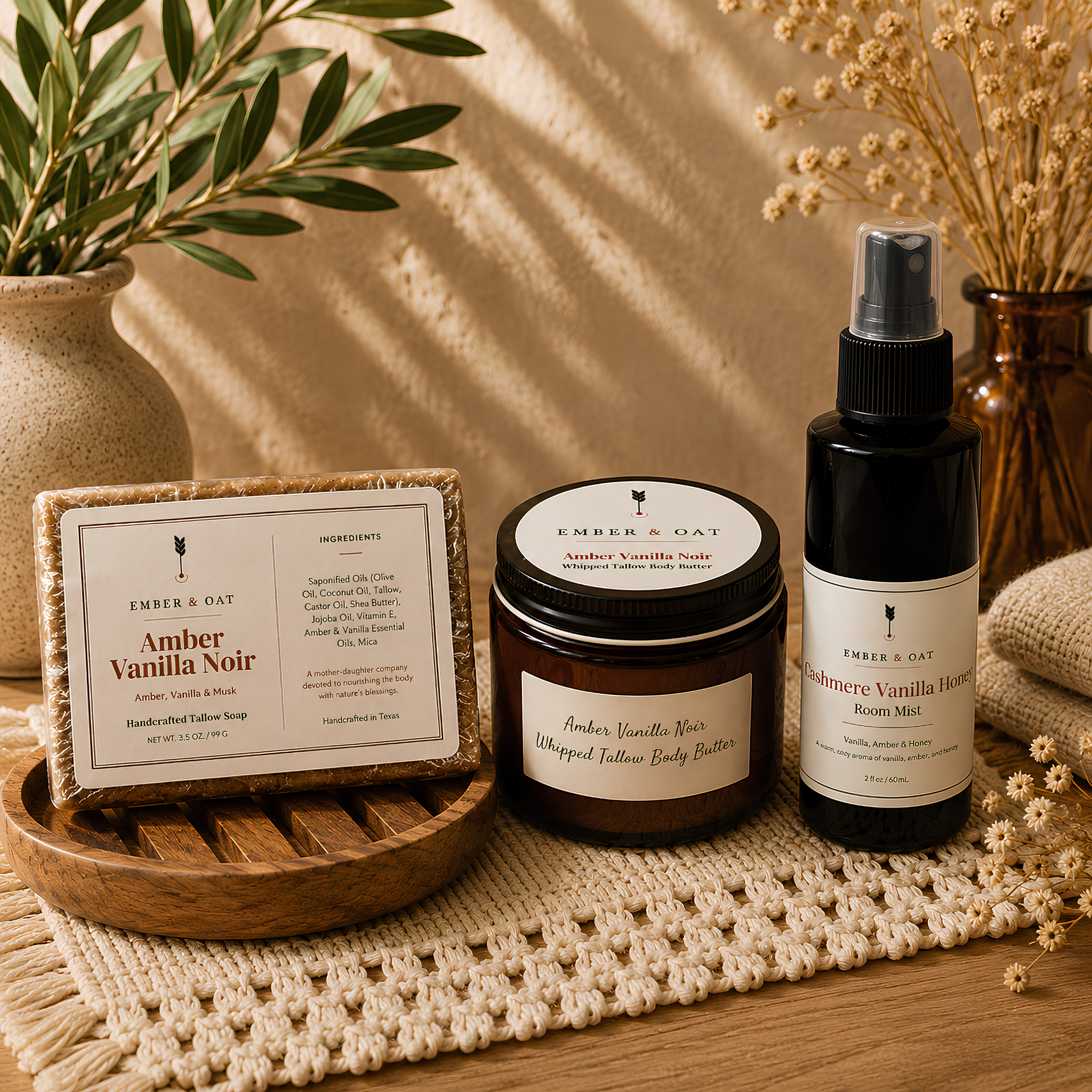 Bestsellers Trio — Soap, Body Butter & Room Mist