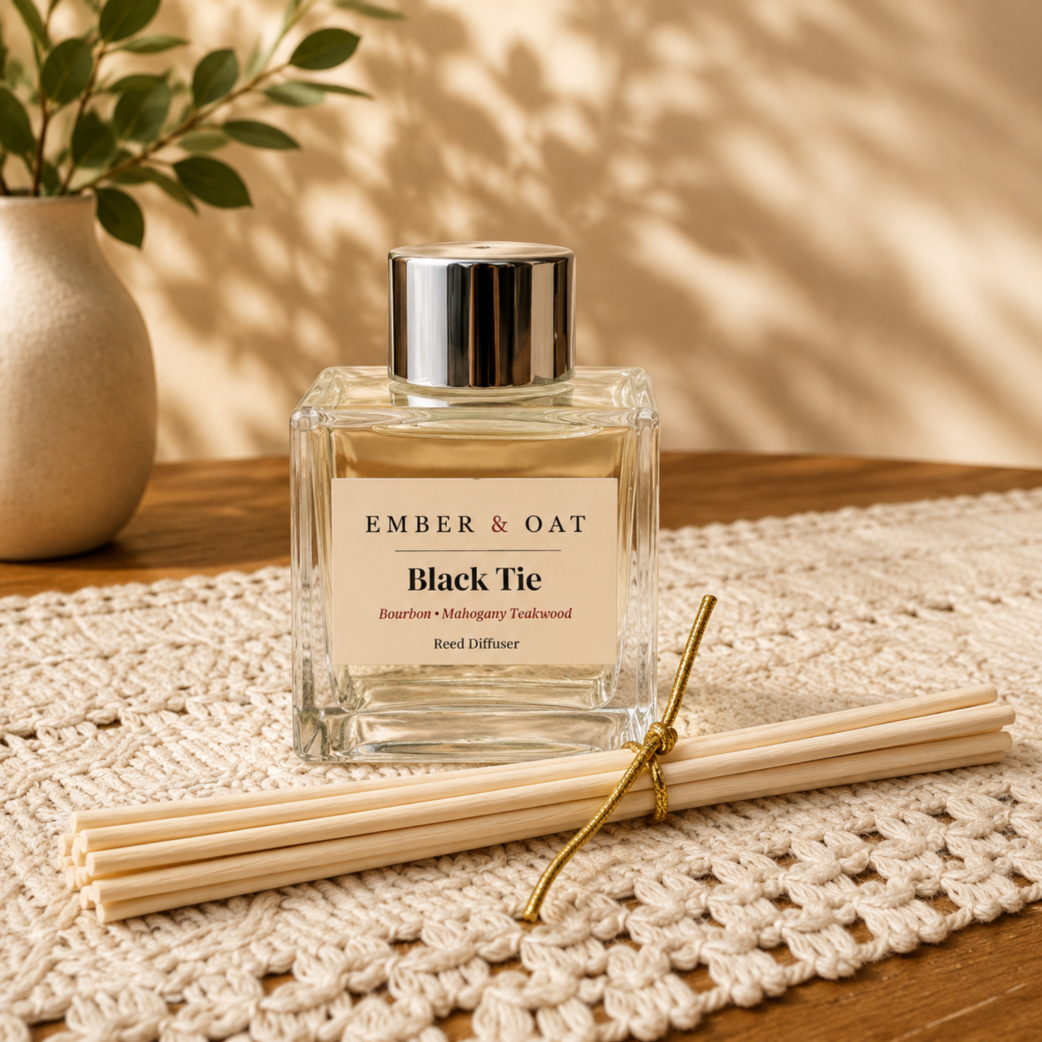 Black Tie Mini Reed Diffuser