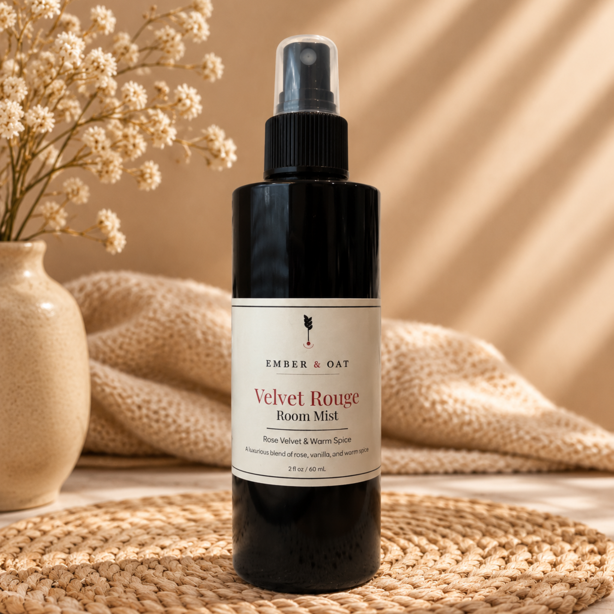Velvet Rouge Room Mist — Rose Velvet & Warm Spice