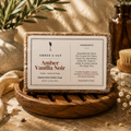 Amber Vanilla Noir — Mexican Vanilla & Amber Tallow Soap